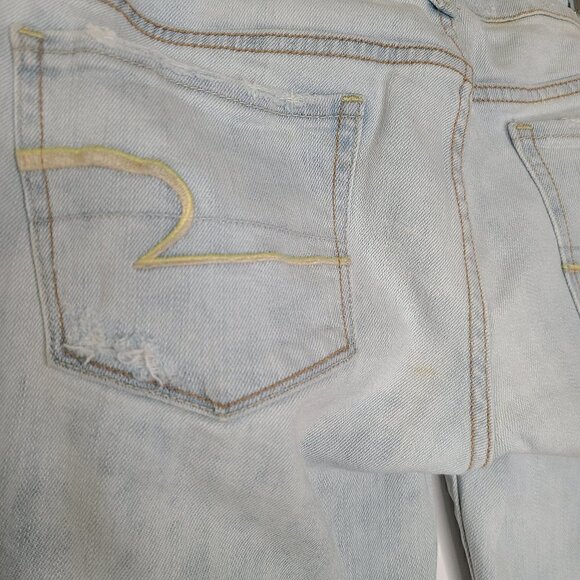 American Eagle Distressed Stretch Skinny Jeans - Picture 6 of 6
